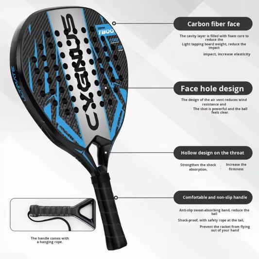 Professional Carbon Fiber Padel Racket