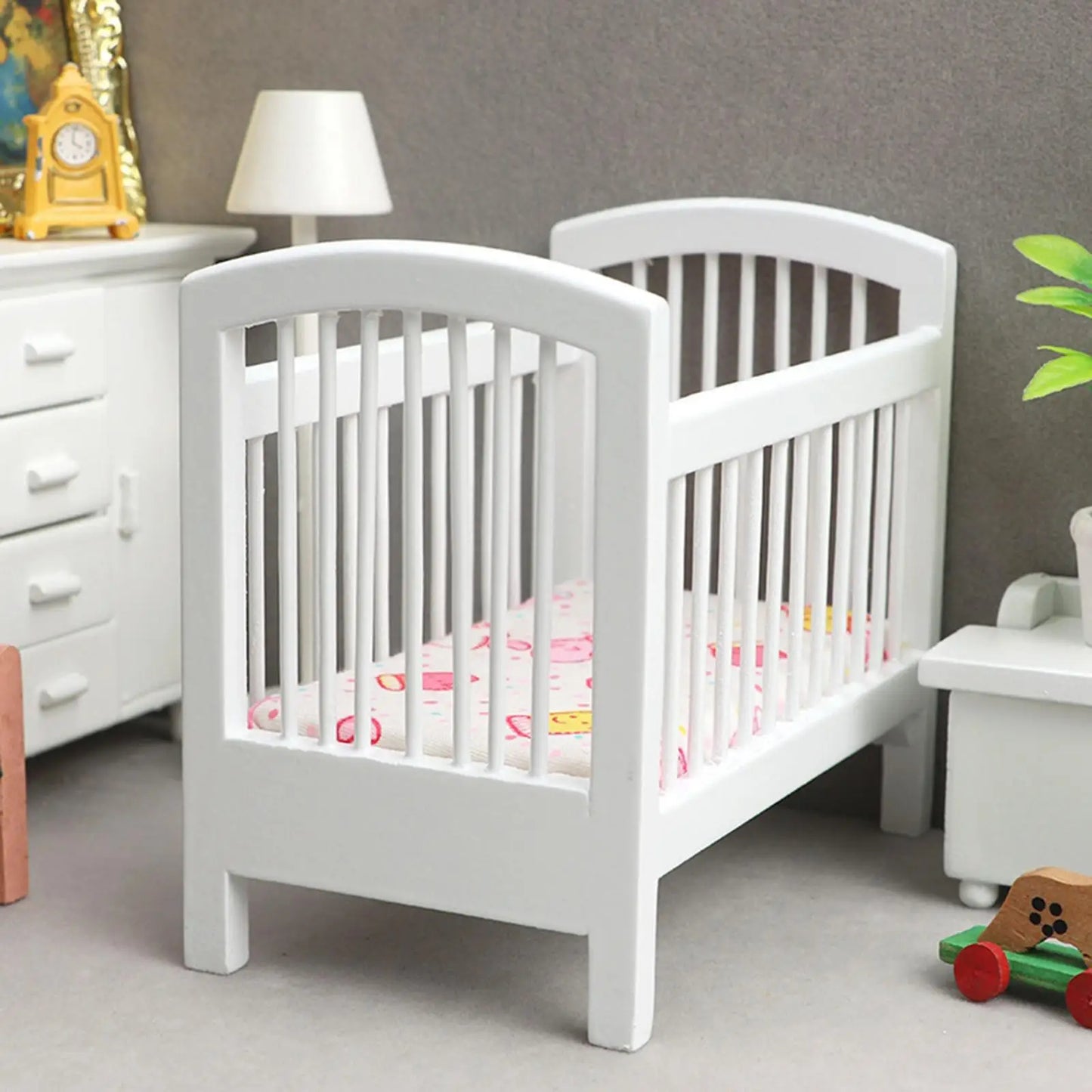 Modern Wooden Baby Crib