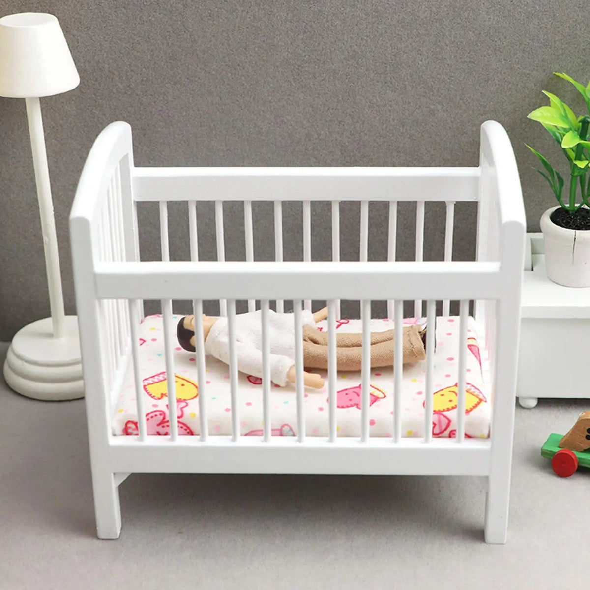 Modern Wooden Baby Crib