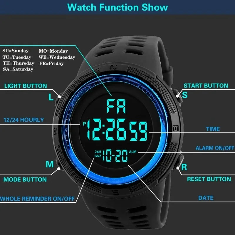 Luminous Man Watch