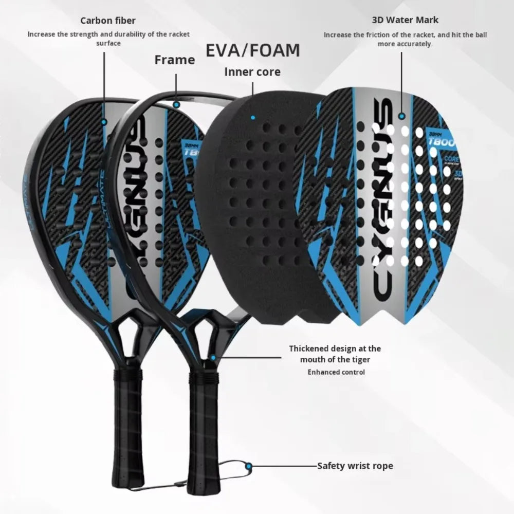 Professional Carbon Fiber Padel Racket