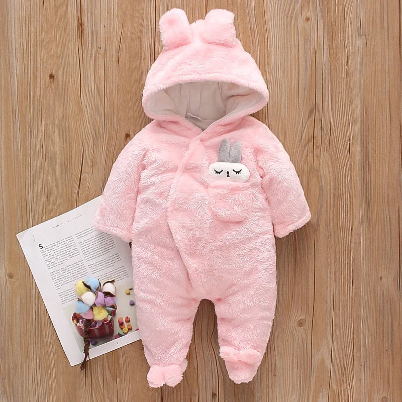 Baby Warm and Thick Cartoon Dog Rabbit